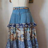 Sally Browne vintage skirt size 10 denim