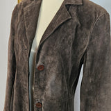 Vintage YTK Suede Trench Coat 10