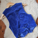 Rolla’s Phoebe Tonkin x Rolla’s Dallas Vest –Electric Blue size S/8