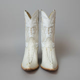 Reptiles Croc-Embossed Western Boots – Made in Mexico 40 rrp$400+