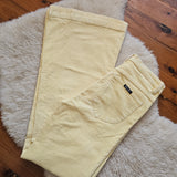 Rollas cord flares Pale yellow 26/8