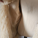 Vintage 70s Penny Lane Sheepskin Coat | Cream 10/12
