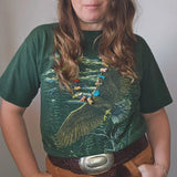Vintage Eagle Graphic Tee – Size M