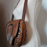 Vintage Tooled Leather Bag