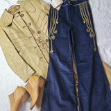 Vintage 70s Beige Leather Coat – “Looking Good” Melbourne S 8/10
