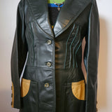 Vintage Yutil Genuine Leather Jacket | XS