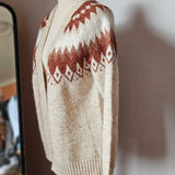 ASPEN Nordic Knit Cardigan – XS
