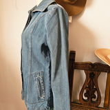 Genuine 1970's vintage Blues Union Women's denim jacket in good condition small