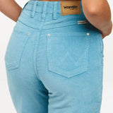 Wrangler Hi Bells – Crop- Blue– Size 14