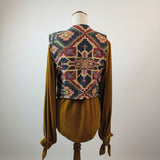 Aztec Tapestry Vest M