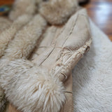 Vintage Patchwork Shearling Penny Lane Coat – Genuine Leather Sheepskin Lined tag 6.8/10