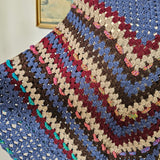 Vintage hand crochet poncho one size