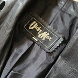 Vicky Mar 1980s Soft Leather Jacket | Made In Australia | Vintage Black Leather Jacket | Size 40
