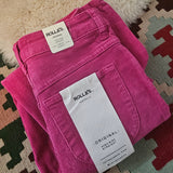 Rollas Eastcoast cord Original size 7 Magenta New