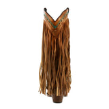 Corral Fringe Cowgirl Boots – Size 12 (Brand New in Box) missing a few tassels.