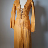 vintage rare santa fe embossed leather set