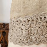 Bianca Maria embroidered crochet vest S/M