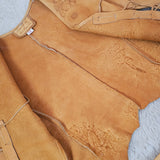 1970s Santa Fe Leather co South Western Hand-Tooled Artisanal Set 6/7/8