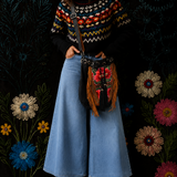 Vintage Wool Blend Retro Jumper – Size M