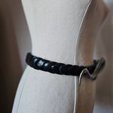 HUSSY Genuine Leather Snake Belt