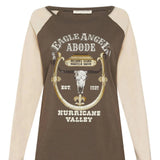 Spell Eagle Angels Abode Graphic Long Sleeve Tee xxs