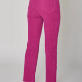 Rolla’s Original Straight Jean – Magenta Cord (Size 26 / AU 8)