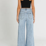 Rollas Elle super flare high rise relaxed flare size 32/14