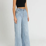Rollas Elle super flare high rise relaxed flare size 32/14