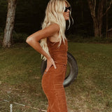 Rollas Chestnut Cord Eastcoast Flare – Size 28/10