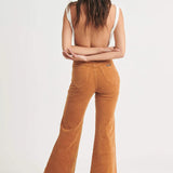 Rollas Eastcoast Flare Tan size 30/12