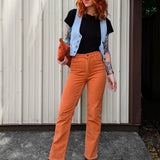 Rolla’s Original Straight Cord – Rust (Size 27 / AU 9)