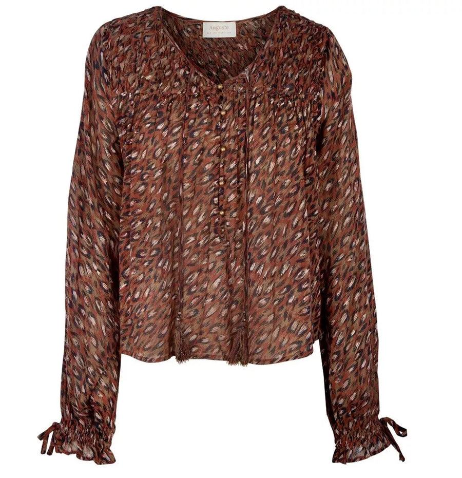 AUGUSTE ISAAC THYME BLOUSE XS BNWT