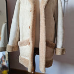 sheepskin shearling coat