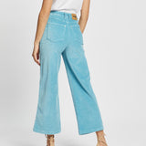 Wrangler Hi Bells – Crop- Blue– Size 14