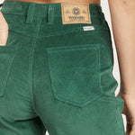 Green corduroy pants wrangler green