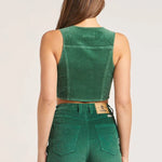 Wrangler Westbound Cord Vest – Basil Cord size 8