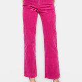 Rolla’s Original Straight Jean – Magenta Cord (Size 26 / AU 8)