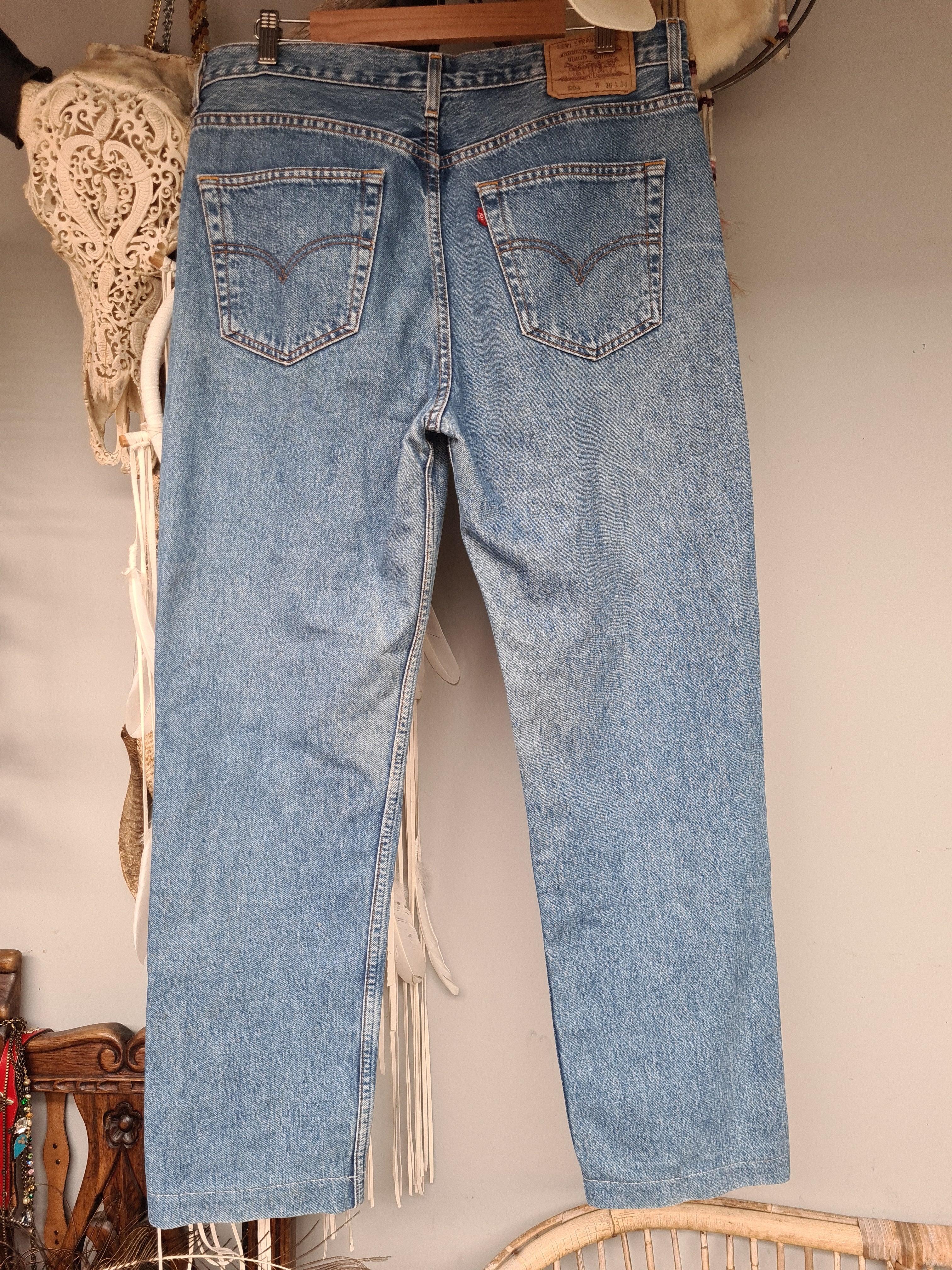 Vintage Levis jeans 504 size 36/34 - Devils the Angel