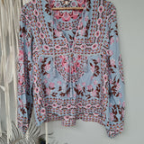 SPELL PANDORA BLOUSE IN AQUARIUM XS &  M SIZE TO CHOOSE FROM - Devils the Angel