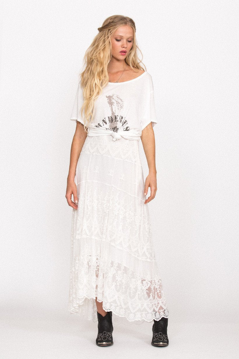 Spell Ophelia Maxi Lace Skirt  Size XS - Devils the Angel