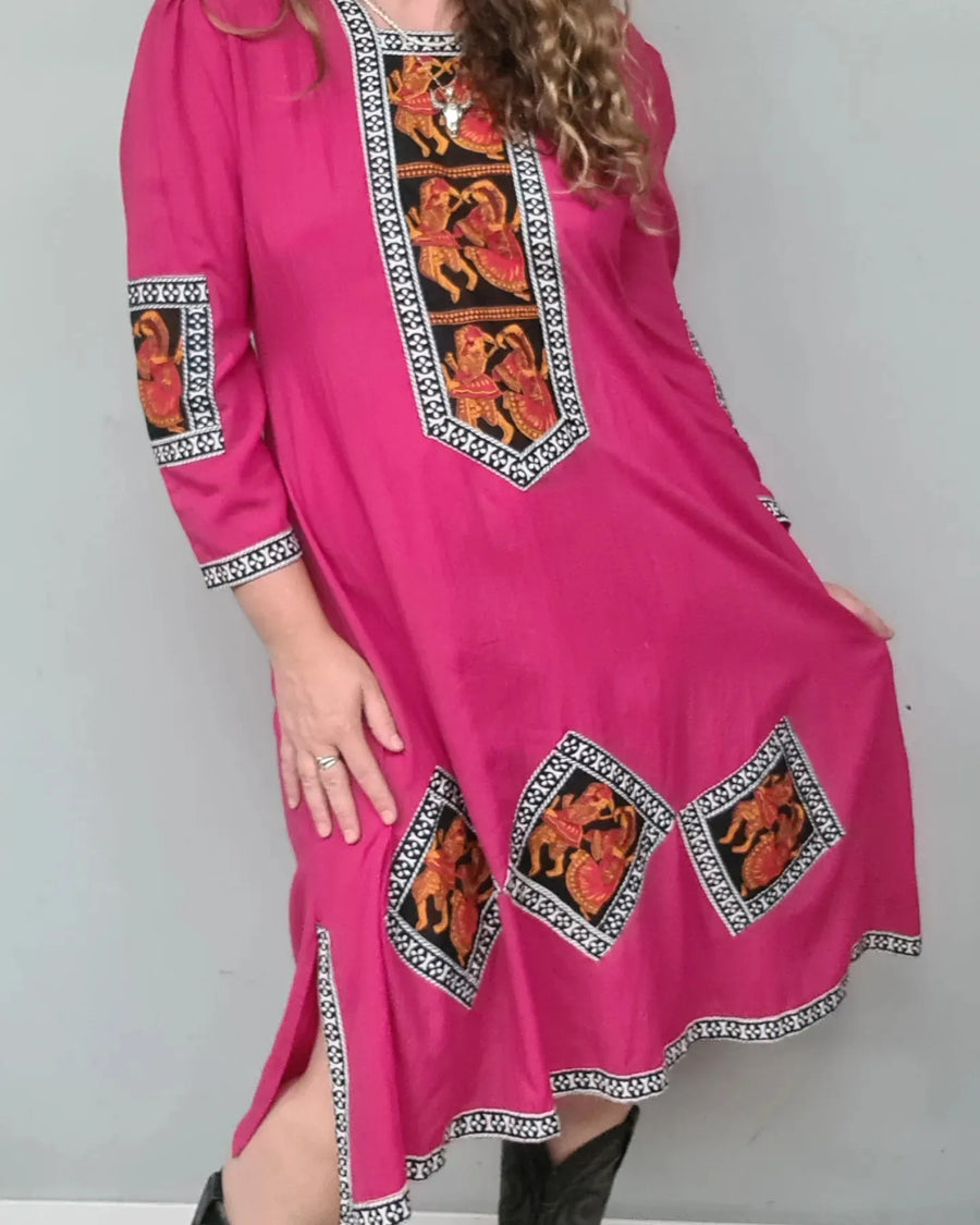 Indian Kaftan dress M