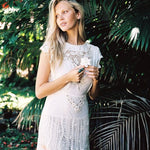 Chasing Unicorns White Dress size Small - Devils the Angel