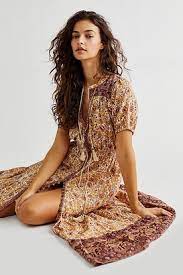 Spell and The Gypsy Sundown Maxi Dress/Gown in Spice NEW with tags size XS - Devils the Angel