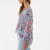 SPELL PANDORA BLOUSE IN AQUARIUM XS &  M SIZE TO CHOOSE FROM - Devils the Angel