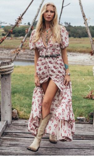 Chasing Unicorns Flowers in the Sun Maxi Dress size S